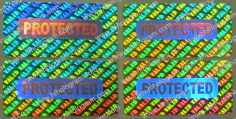 hologram sticker photo